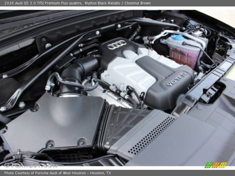Mythos Black Metallic / Chestnut Brown 2016 Audi Q5 3.0 TFSI Premium Plus quattro