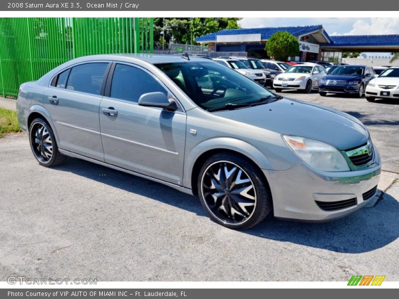 Ocean Mist / Gray 2008 Saturn Aura XE 3.5