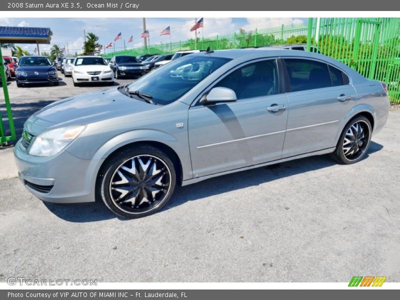 Ocean Mist / Gray 2008 Saturn Aura XE 3.5