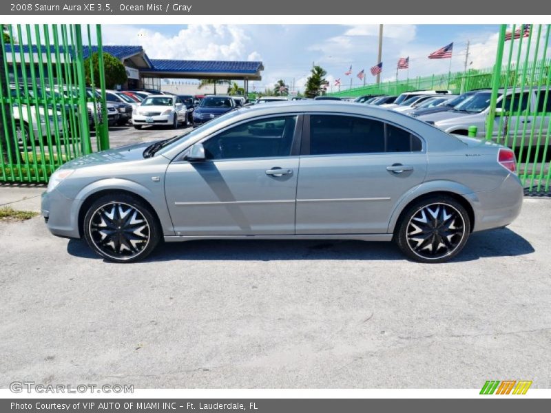 Ocean Mist / Gray 2008 Saturn Aura XE 3.5