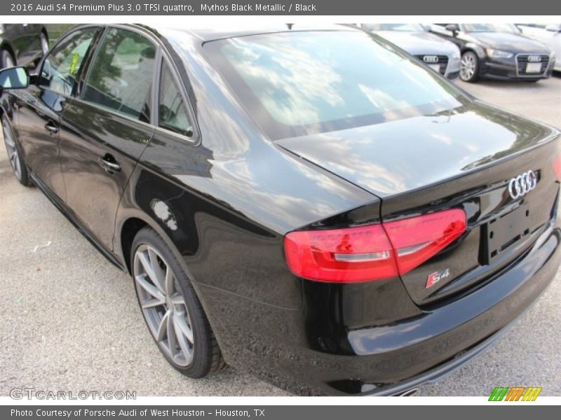 Mythos Black Metallic / Black 2016 Audi S4 Premium Plus 3.0 TFSI quattro
