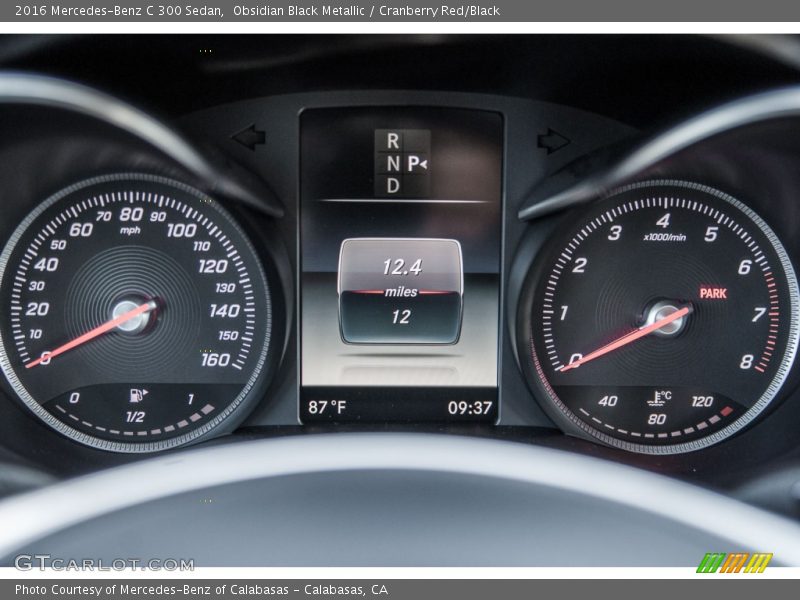  2016 C 300 Sedan 300 Sedan Gauges