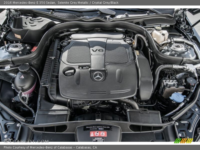 Selenite Grey Metallic / Crystal Grey/Black 2016 Mercedes-Benz E 350 Sedan