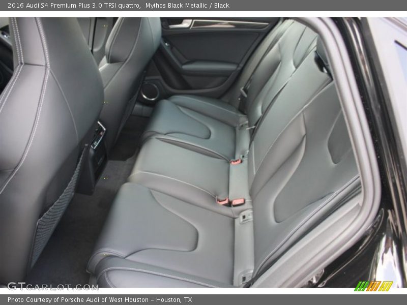 Rear Seat of 2016 S4 Premium Plus 3.0 TFSI quattro