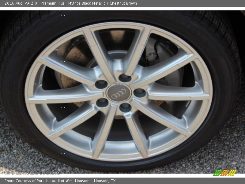 Mythos Black Metallic / Chestnut Brown 2016 Audi A4 2.0T Premium Plus