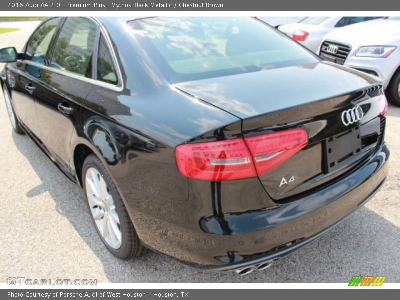 Mythos Black Metallic / Chestnut Brown 2016 Audi A4 2.0T Premium Plus
