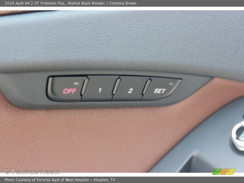 Mythos Black Metallic / Chestnut Brown 2016 Audi A4 2.0T Premium Plus