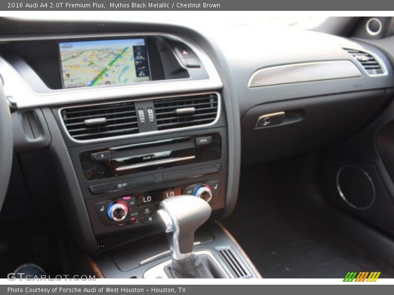 Mythos Black Metallic / Chestnut Brown 2016 Audi A4 2.0T Premium Plus