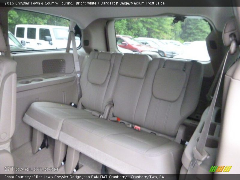 Bright White / Dark Frost Beige/Medium Frost Beige 2016 Chrysler Town & Country Touring