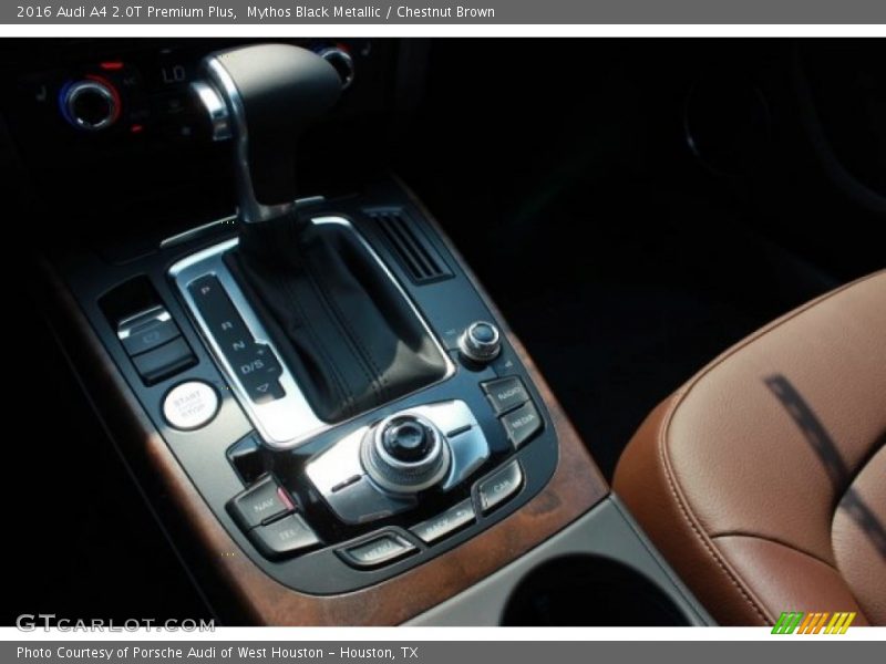 Mythos Black Metallic / Chestnut Brown 2016 Audi A4 2.0T Premium Plus