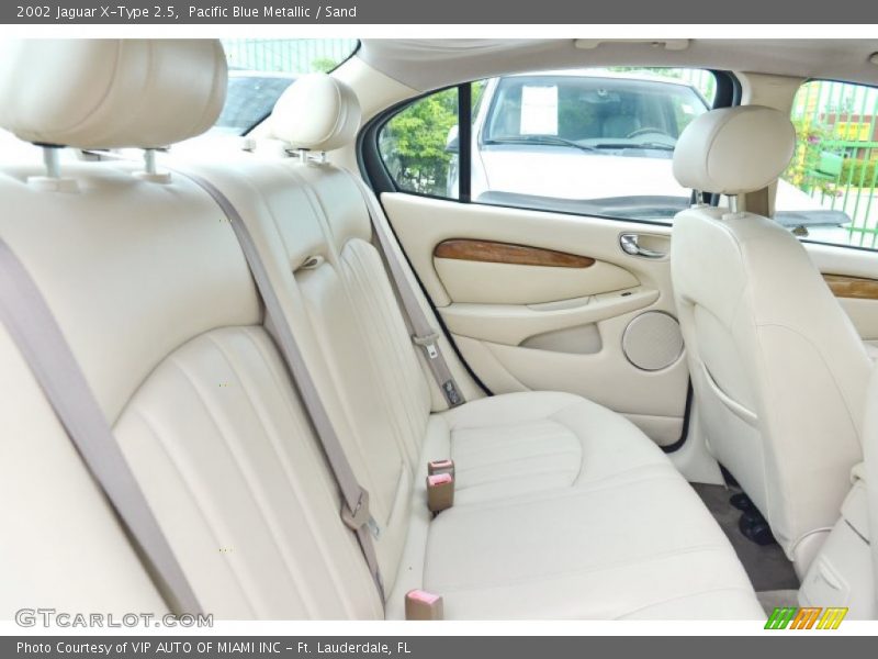 Pacific Blue Metallic / Sand 2002 Jaguar X-Type 2.5