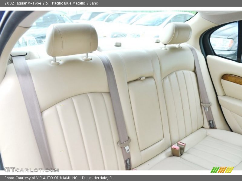 Pacific Blue Metallic / Sand 2002 Jaguar X-Type 2.5
