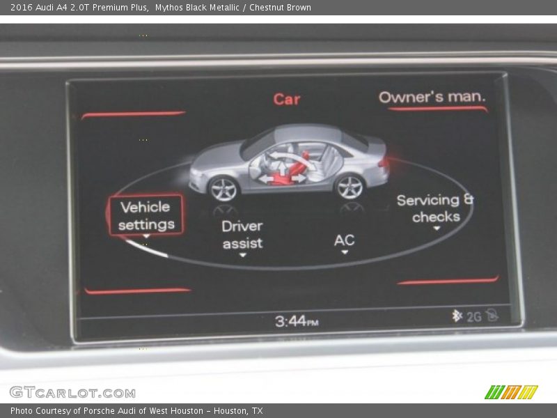 Mythos Black Metallic / Chestnut Brown 2016 Audi A4 2.0T Premium Plus