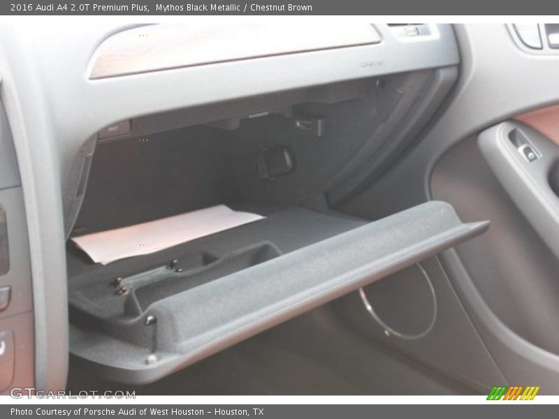 Mythos Black Metallic / Chestnut Brown 2016 Audi A4 2.0T Premium Plus