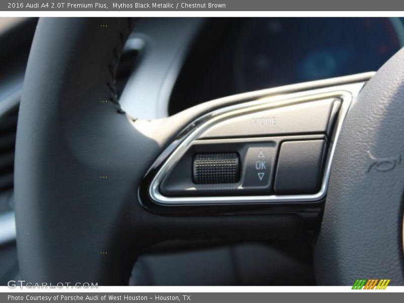 Mythos Black Metallic / Chestnut Brown 2016 Audi A4 2.0T Premium Plus