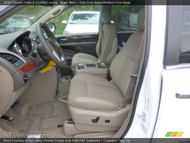  2016 Town & Country Touring Dark Frost Beige/Medium Frost Beige Interior