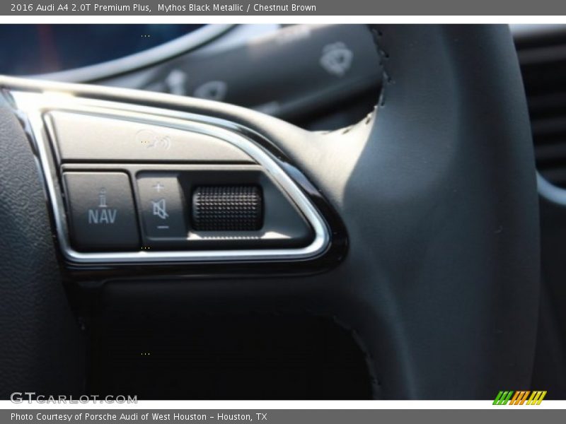 Mythos Black Metallic / Chestnut Brown 2016 Audi A4 2.0T Premium Plus
