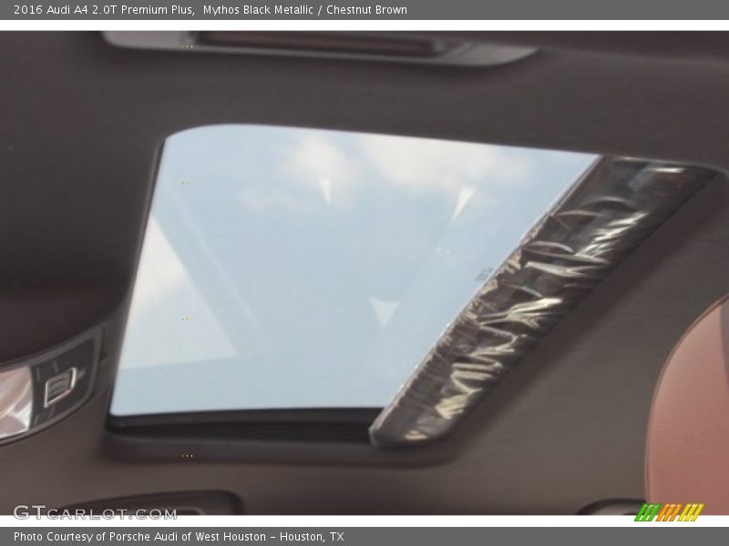 Mythos Black Metallic / Chestnut Brown 2016 Audi A4 2.0T Premium Plus