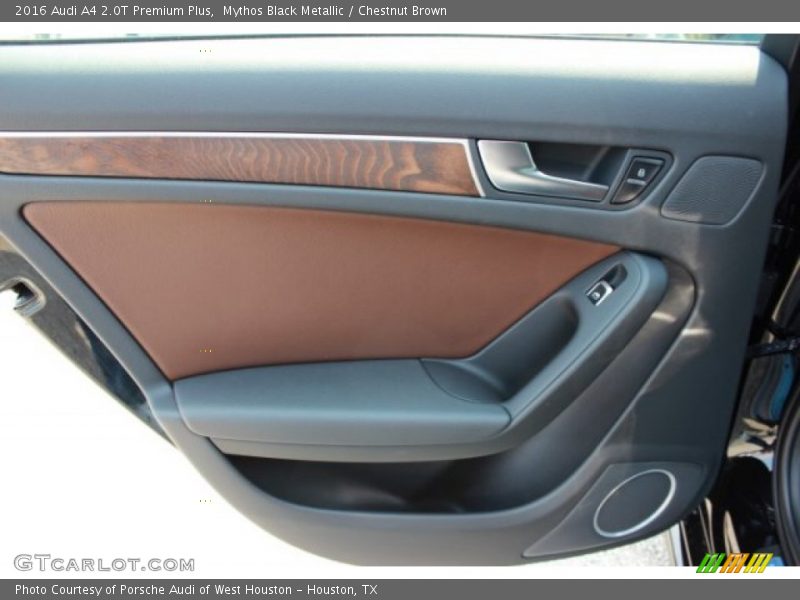 Mythos Black Metallic / Chestnut Brown 2016 Audi A4 2.0T Premium Plus