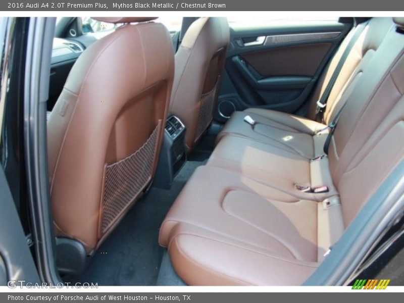 Mythos Black Metallic / Chestnut Brown 2016 Audi A4 2.0T Premium Plus