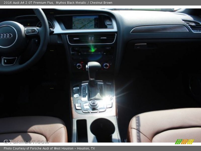 Mythos Black Metallic / Chestnut Brown 2016 Audi A4 2.0T Premium Plus