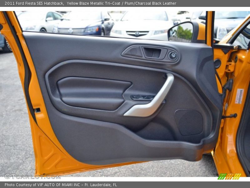 Door Panel of 2011 Fiesta SES Hatchback