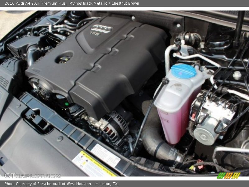Mythos Black Metallic / Chestnut Brown 2016 Audi A4 2.0T Premium Plus