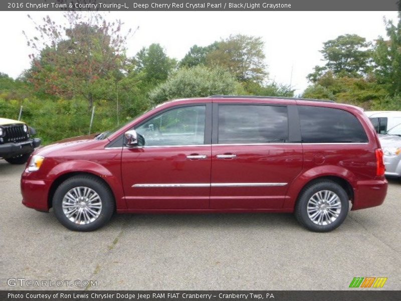  2016 Town & Country Touring-L Deep Cherry Red Crystal Pearl