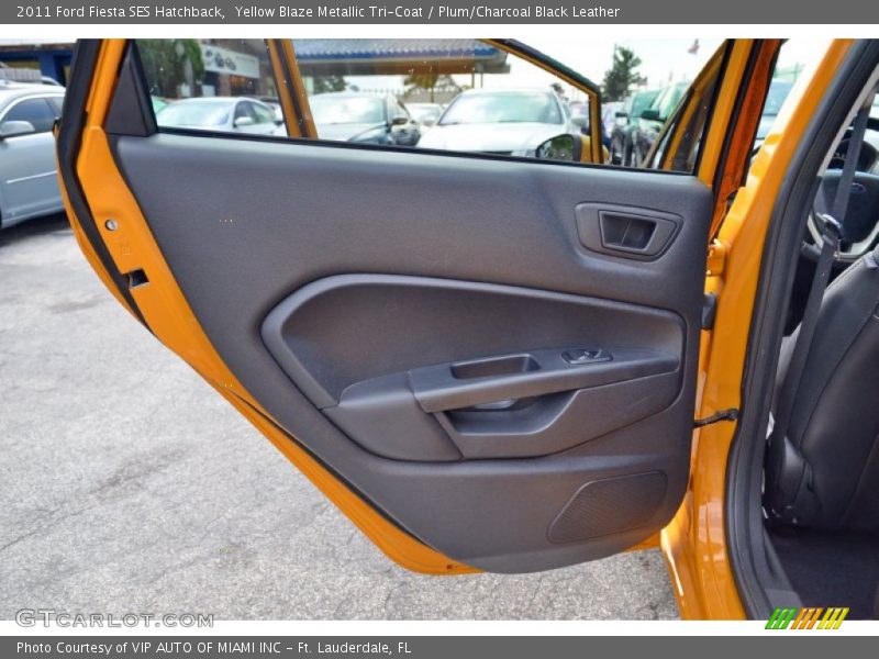 Door Panel of 2011 Fiesta SES Hatchback