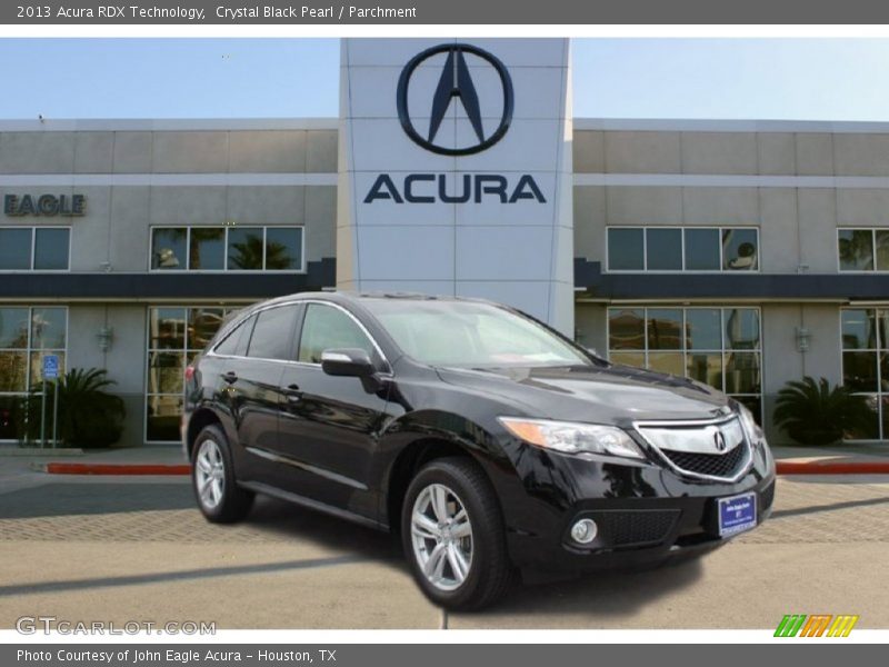 Crystal Black Pearl / Parchment 2013 Acura RDX Technology