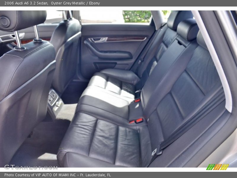 Oyster Grey Metallic / Ebony 2006 Audi A6 3.2 Sedan