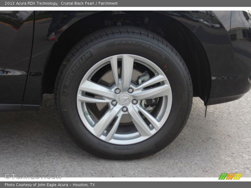 Crystal Black Pearl / Parchment 2013 Acura RDX Technology