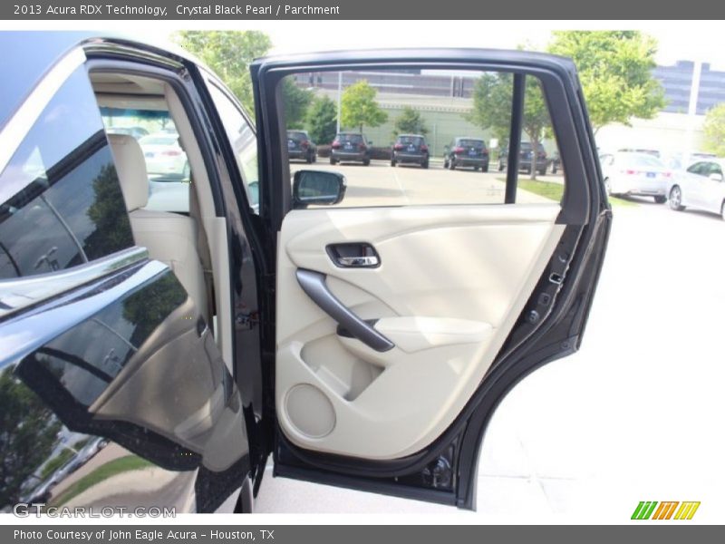 Crystal Black Pearl / Parchment 2013 Acura RDX Technology