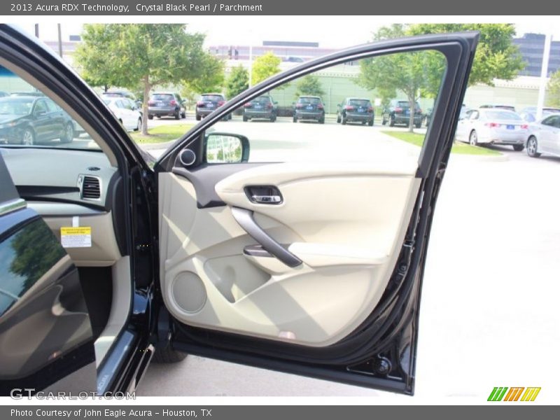 Crystal Black Pearl / Parchment 2013 Acura RDX Technology