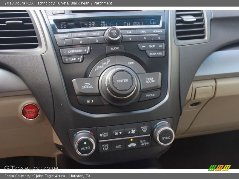Crystal Black Pearl / Parchment 2013 Acura RDX Technology