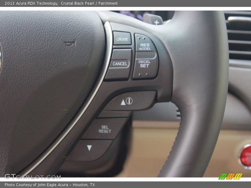 Crystal Black Pearl / Parchment 2013 Acura RDX Technology