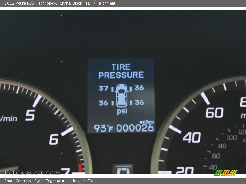 Crystal Black Pearl / Parchment 2013 Acura RDX Technology