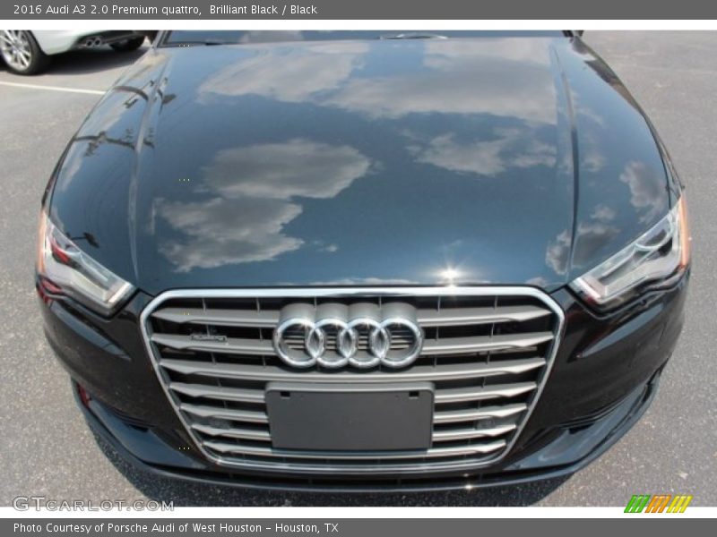 Brilliant Black / Black 2016 Audi A3 2.0 Premium quattro