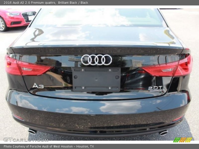 Brilliant Black / Black 2016 Audi A3 2.0 Premium quattro