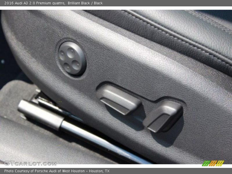 Brilliant Black / Black 2016 Audi A3 2.0 Premium quattro