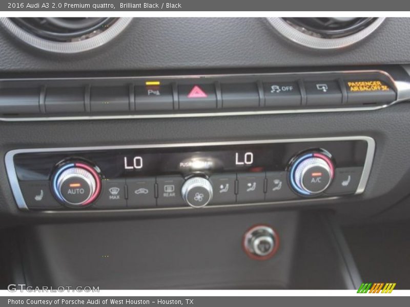 Brilliant Black / Black 2016 Audi A3 2.0 Premium quattro