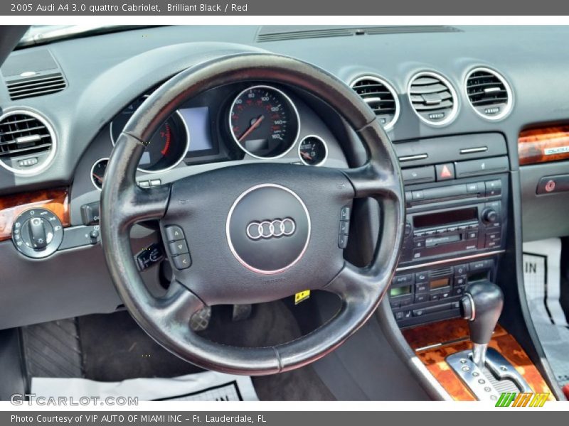  2005 A4 3.0 quattro Cabriolet Steering Wheel