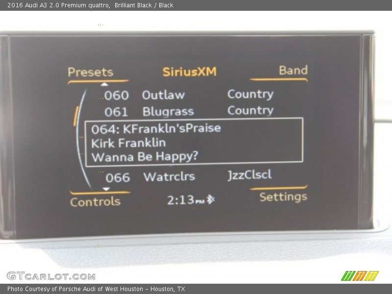 Brilliant Black / Black 2016 Audi A3 2.0 Premium quattro
