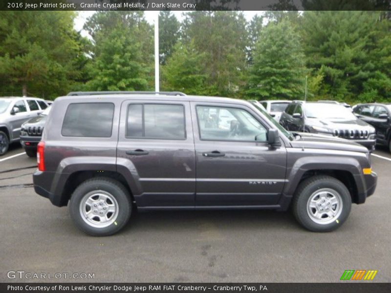 Granite Crystal Metallic / Dark Slate Gray 2016 Jeep Patriot Sport