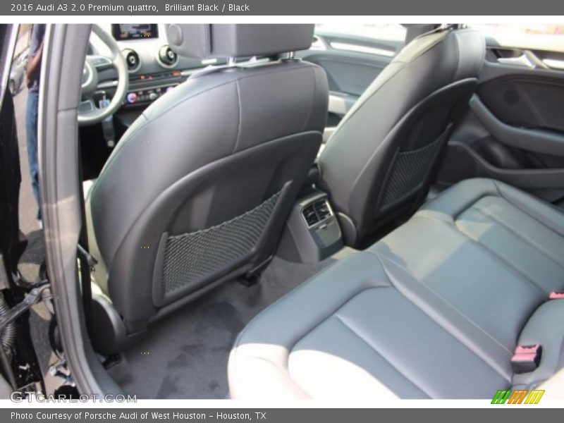Brilliant Black / Black 2016 Audi A3 2.0 Premium quattro