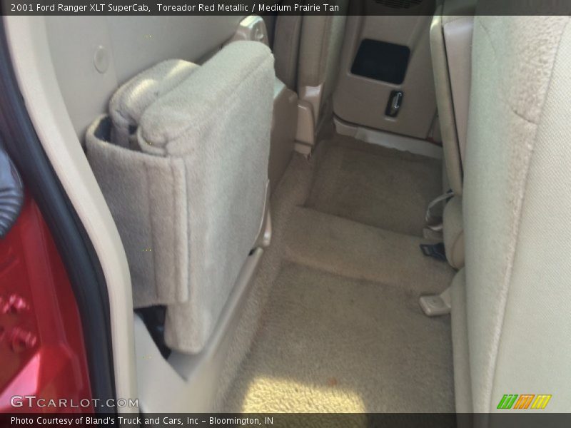 Toreador Red Metallic / Medium Prairie Tan 2001 Ford Ranger XLT SuperCab