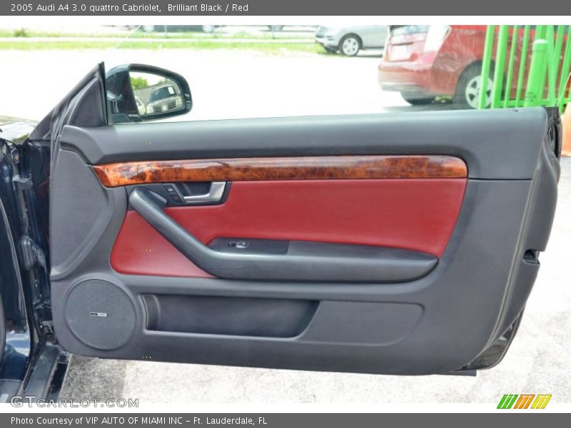 Door Panel of 2005 A4 3.0 quattro Cabriolet