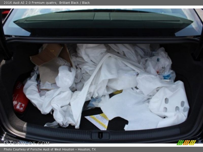 Brilliant Black / Black 2016 Audi A3 2.0 Premium quattro