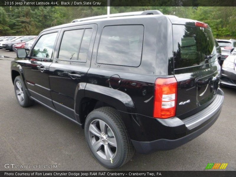 Black / Dark Slate Gray 2016 Jeep Patriot Latitude 4x4