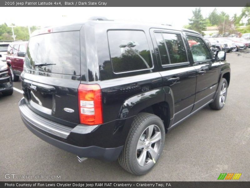 Black / Dark Slate Gray 2016 Jeep Patriot Latitude 4x4